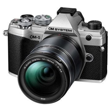 Om System Appareil photo hybride OM-5 silver + ED 14-150mm f/4-5.6 II MSC - 4545350053956