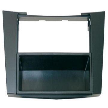 Facade autoradio FA143 compatible avec Mercedes Classe E W211 Avec vide poche
