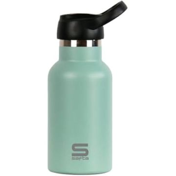 Bouteille isotherme - Safta - Eucalypto - Acier inoxydable - 350 ml - Double isolation
