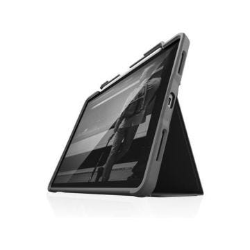 Etui à rabat STM Dux Plus compatible iPad Pro 12.9 (2022/21/20/18 - 5th/4th/3rd gen) Noir