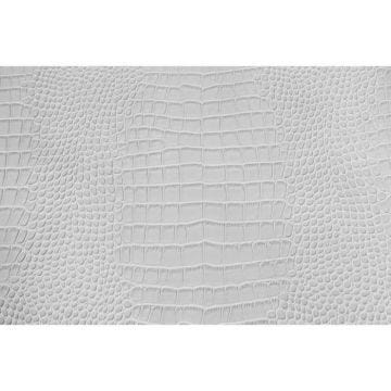 Rouleau Croco - MARQUE - 660x450 - Tissu PU - Couleur Blanc - Achat au mètre Non