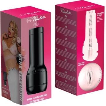 Stroker - KIIROO - Nicolette Karité - Noir - Collection Stars - Pour Adultes