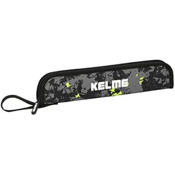 Porte-flûtes KELME Jungle - Haute qualité, haute résistance - 37 x 2 x 8 cm - Noir, citron vert, gris