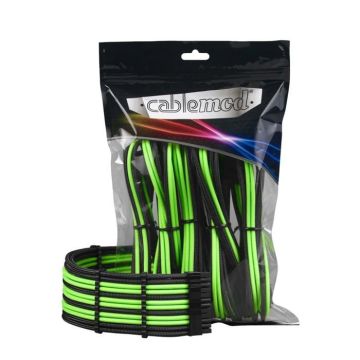 Kit d'extension de câble - CableMod - PRO ModMesh - Noir/Vert - Technologie ModMesh - Type Extension
