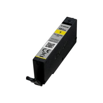 Réservoir d'encre original CLI-581Y XXL - CANON - Jaune - PIXMA TR8550, TS6250, TS8250