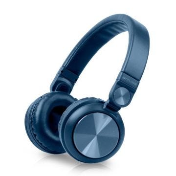 Casque Bluetooth - MUSE - M-276 BTB - Autonomie 10h - Arceau réglable - Couleur Bleu