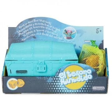 Coffre de pirate - Trésor Englouti - Bleu - Pour enfants - Sports nautiques - À partir de 5 ans
