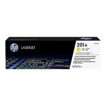 Cartouche de toner HP 201A Jaune authentique pour Color LaserJet Pro M252, M274, M277