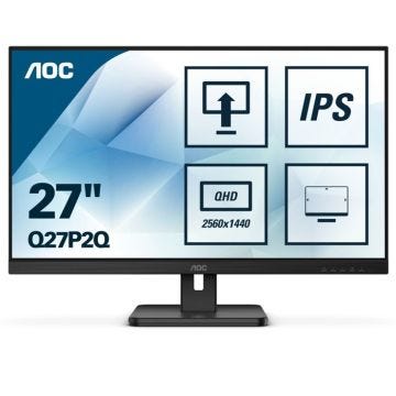 Ecran - AOC - Q27P2Q - 2560x1440 - IPS - 4ms - HDMI/USB C/VGA