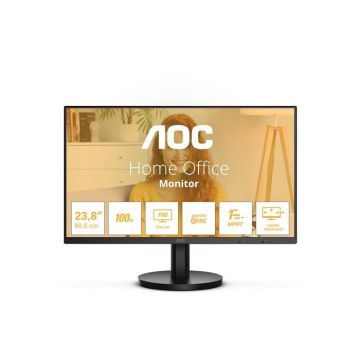 Moniteur AOC 24B3HMA2 - Noir - 1920 x 1080 - 1 ms MPRT - HDMI - VA - 3000:1 - AMD FreeSync - 100 Hz