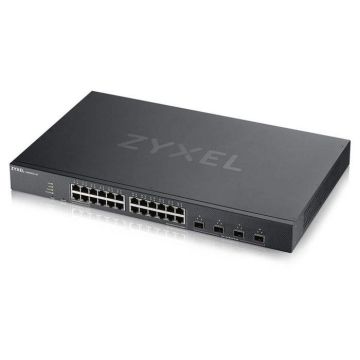 ZYXEL Commutateur Ethernet XGS1930-28 24 Ports Gérable - 2 Couche supportée - Modulaire - Paire torsadée, fibre optique - Montable