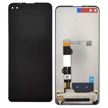 Bloc Complet pour Motorola Moto G 5G Plus - Motorola - Écran LCD + Vitre Tactile - Noir - 100g
