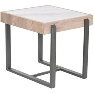 Table d'appoint - HOME ESPRIT - Multicolore - Métal - 50 x 50 cm - Design contemporain