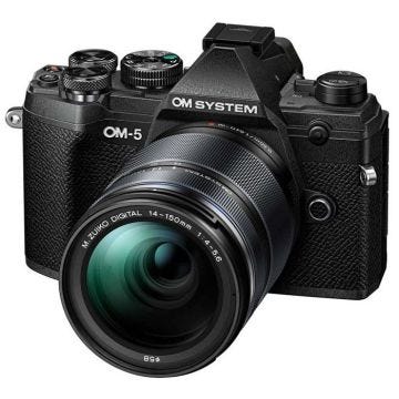 Appareil photo hybride - OM System - OM-5 - Zoom 10,7x - 4K - Résistant à la poussière