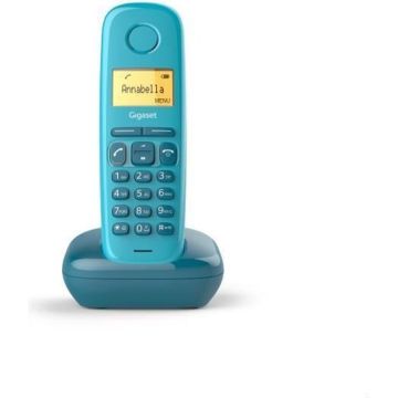 Téléphone sans fil Gigaset A170 Blue - Capacité d'annuaire téléphonique 50 - Couleur Bleu