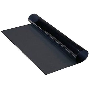 Film pour fenêtre - FOLIATEC - FO16091 - Protection solaire - Noir - 76 x 300 cm