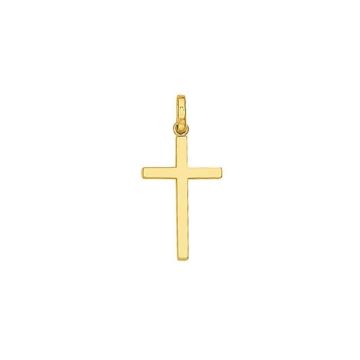Pendentif Brillaxis croix or jaune 18 carats