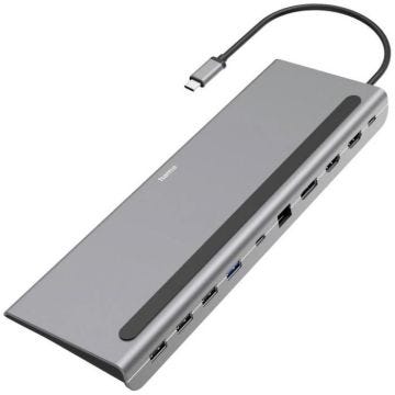 Hama 00200100 Station daccueil USB-C Adapté aux marques (stations daccueil pour ordinateurs portables): universel alime