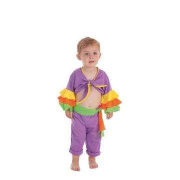 Déguisement Danseur de Rumba pour bébé - Disfrazzes - Modèle mixte - Violet - Multicolore - A partir de 3 ans
