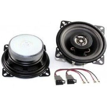 Kit HP Peugeot 107/ 206CC/ Boxer - 2 Haut-Parleurs 2 voies 10cm 60W + Cables adaptateur - ADNAuto - KITHP66020-11