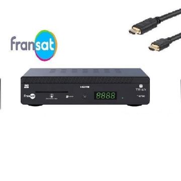Terminal récepteur satellite TRIAX THR7610 FRANSAT+ HDMI