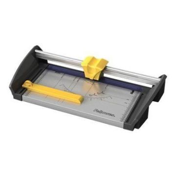 Tondeuse A4 - FELLOWES - Atom - 380 mm - Lame SafeCut - Coupe 30 feuilles - Base métal