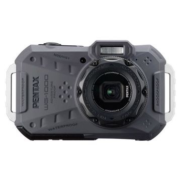 Pentax appareil photo apn compact compact étanche wg-1000 gris