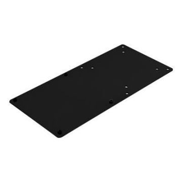 SilverStone SST-MVA01 - Support d'extension pour appareils supportés par VESA (NUC), support standard pour montage VESA, noir