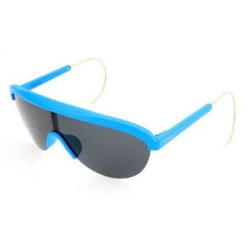 Lunettes de soleil - Polaroid - PLD 6037/S-RCT - Bleu mat et doré - Verre gris polarisé - Protection catégorie 2