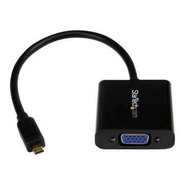 Convertisseur Micro HDMI vers VGA - StarTech.com - MCHD2VGAE2 - 1920 x 1080 - Noir - Adaptateur