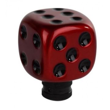 levier de vitesse de rouge - noir pommeau universel auto