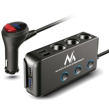 Adaptateur allume-cigare Maclean MCE218 12-24V 4xUSB PD QC