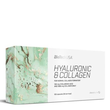 Collagène BioTech USA - Hyaluronic & Collagen - 120 Gélules