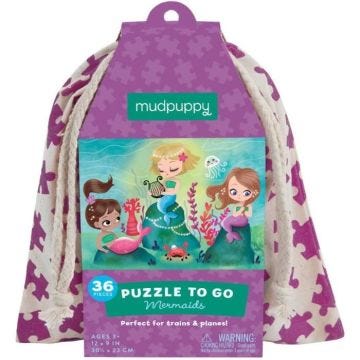 Puzzle Animaux - Mudpuppy - Mermaids - 36 pièces - Pour Enfant Mixte