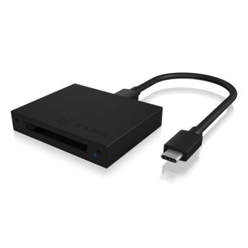 ICY BOX IB-CR402-C31 - Lecteur de Carte CompactFlash CFAst 2.0 externe - USB 3.1 (Gen 2) Type-C ( Catégorie : Lecteur carte mémoire