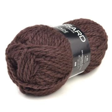 Laine - PLASSARD - Cascade Chocolat (85) - Blanc - Acrylique - Alpaga