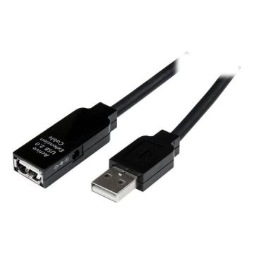 STARTECH.COM Câble Répéteur USB 15 m - Rallonge USB Actif - Câble d'Extension USB - 1x USB A Mâle - 1x USB A Femelle - 15 m