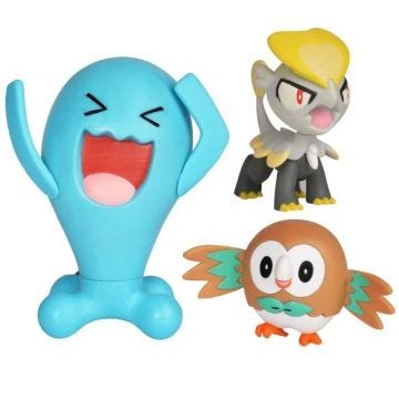 Pack de 3 figurines