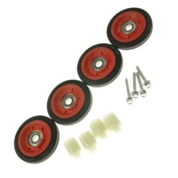 Lot de 4 roulettes - Sèche-linge - FAURE, HUSQVARNA, AEG, ELECTROLUX (130854)