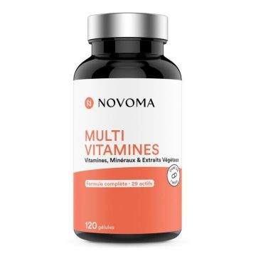 Novoma - Multivitamines - 120 Gélules