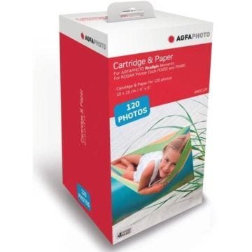 Papier photo instantané Agfa Cartridge for AGFA Moment 4*6 (80 sheets)