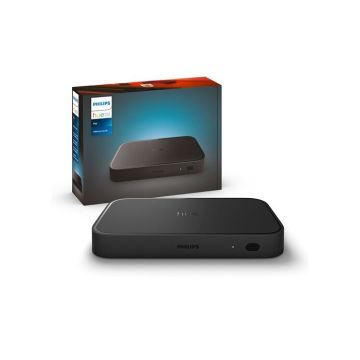 Philips Hue Play HDMI sync box 8K synchronise jusqu'à 10 lumières avec jeux, films & musique. Hue Bridge requis. Dolby Vision HDR10+
