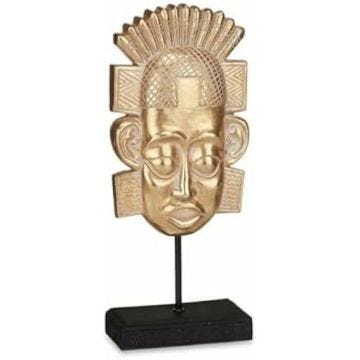 Figurine décorative - GIFT DECOR - Indienne dorée - 17,5 x 36 x 10,5 cm - 4 unités - Multicolore