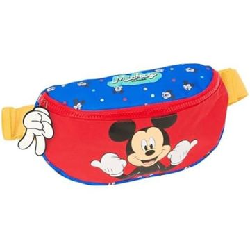 Sac Banane - SAFTA - Mickey Mouse Good Day - Confortable - Zippée - Pour Enfants