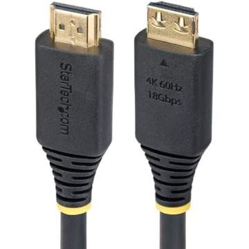Câble HDMI - STARTECH.COM - 90cm - 4K 60Hz - 18Gbps - Connecteur à Pince