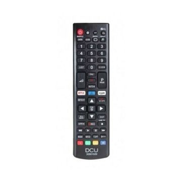 Télécommande Universelle - Dcu Tecnologic - 30901020 - Compatible LG LCD/LED - Bouton Netflix - Noir