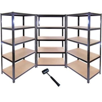 Monster Racking - 10 Rayonnages T-Rax Noirs 90cm x 45cm x 180cm