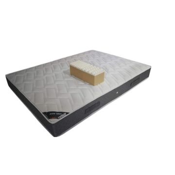 adrien - Solide et Confortable Sommier Tapissier Pieds en 18 cm - 90x190 - 13 Lattes - Montage Rapide et Facile - epaisseur du