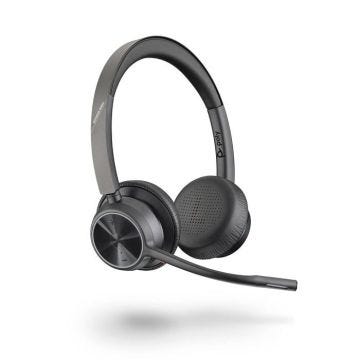 Micro-casque - Bluetooth - sans fil - USB-A - Poly - Poly Voyager 4300 UC Series 4320 - Micro-casque - sur-oreille - Bluetooth - sa