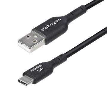 Câble de Charge USB-A vers USB-C - STARTECH.COM - 1m - 3A - USB 2.0 - Noir